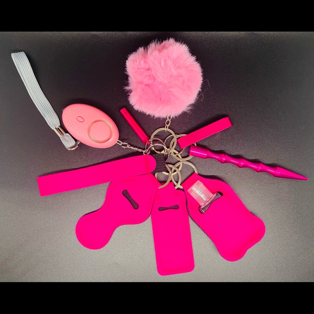Self Defense Complete Set Keychain